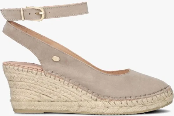 achat pas cher Fred De La Bretonière Fred De La Bretoniere 153010276 Espadrilles En Taupe 1