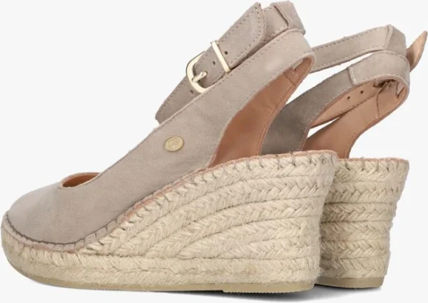 achat pas cher Fred De La Bretonière Fred De La Bretoniere 153010276 Espadrilles En Taupe 4