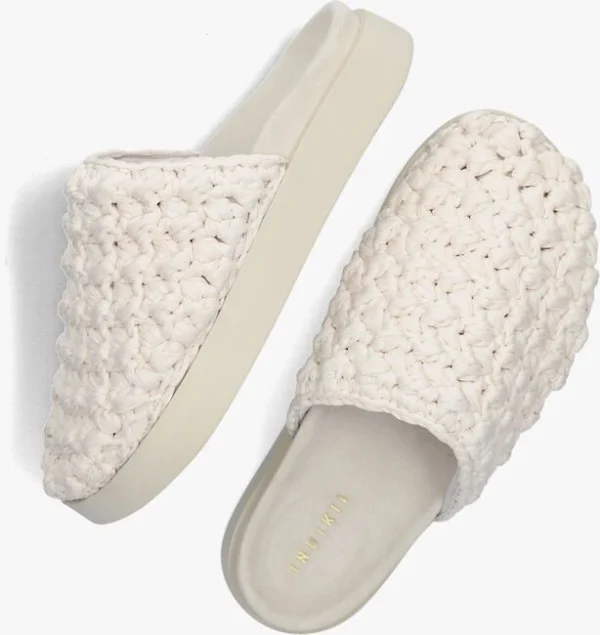 Inuikii Knitted Clog En Blanc en vente 6