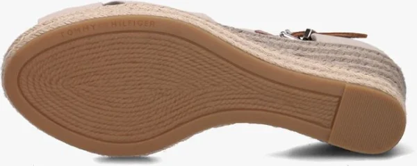 Tommy Hilfiger Basic Open Toe Mid Wedge Espadrilles En Beige ﻿soldes 5