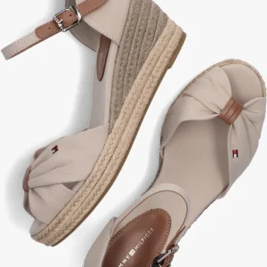 Tommy Hilfiger Basic Open Toe Mid Wedge Espadrilles En Beige ﻿soldes 15