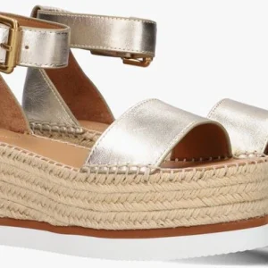 See By Chloé Glyn Espadrilles En Or magasin en ligne 10