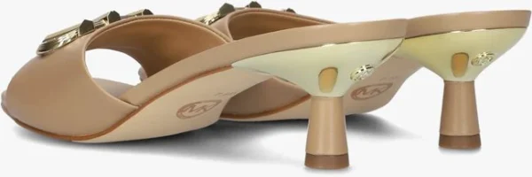 offre spéciale Michael Kors Amal Kitten Sandal En Camel 4
