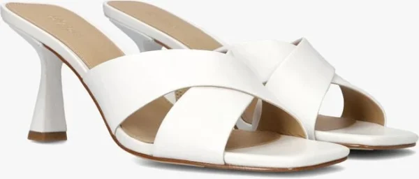 Michael Kors Clara Mule En Blanc garantis authentique 3