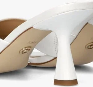 Michael Kors Clara Mule En Blanc garantis authentique 11