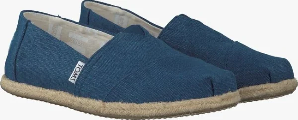 boutique en ligne france Toms Espadrilles Alpargata W En Bleu 7