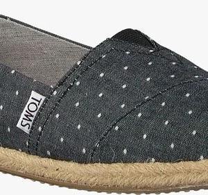 Toms Espadrilles Alpargata W En Noir de garantie authentique 10