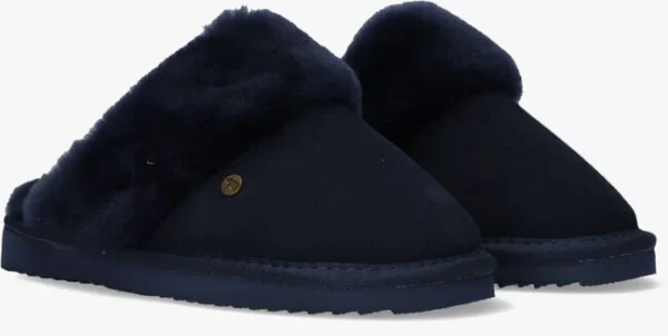 vente pas cher Warmbat Chaussons Flurry Women Suede En Bleu 3