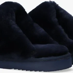 vente pas cher Warmbat Chaussons Flurry Women Suede En Bleu 11