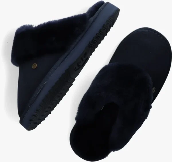 vente pas cher Warmbat Chaussons Flurry Women Suede En Bleu 6