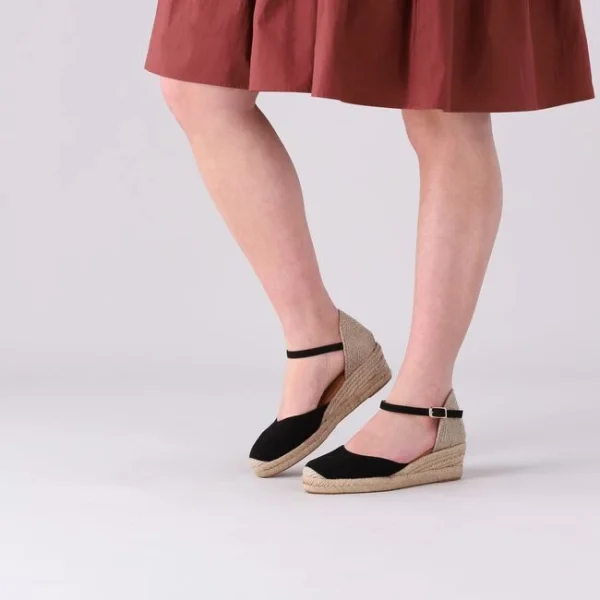 Achat Unisa Espadrilles Cisca En Noir 7