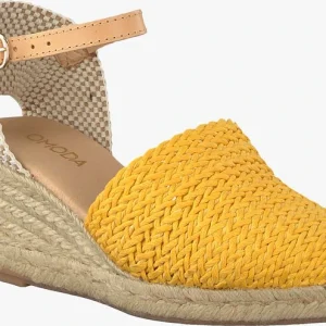 Distributeur Officiel Omoda Espadrilles Lacrame En Jaune 10