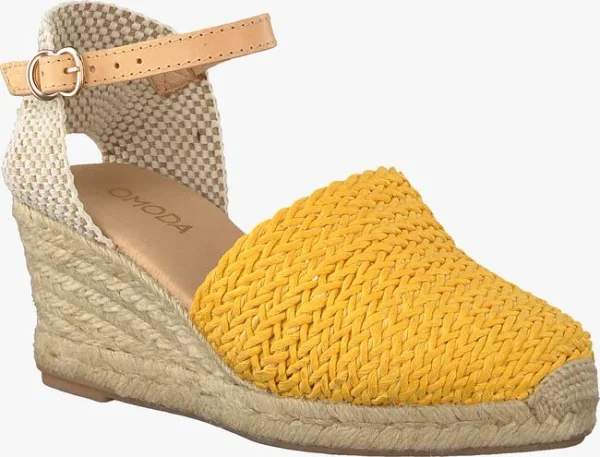 Distributeur Officiel Omoda Espadrilles Lacrame En Jaune 3
